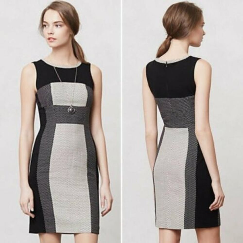 Yoana Baraschi black and white Sheath dress